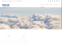 Tablet Screenshot of nebulasoftwaresystems.com